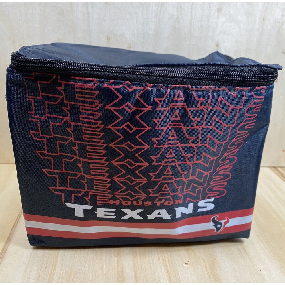 Houston Texans NFL Insulated‎ Soft Side Lunch Bag Sports Cooler Logo